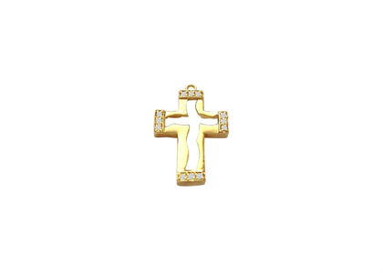 Gold Plated | Cross Pendants